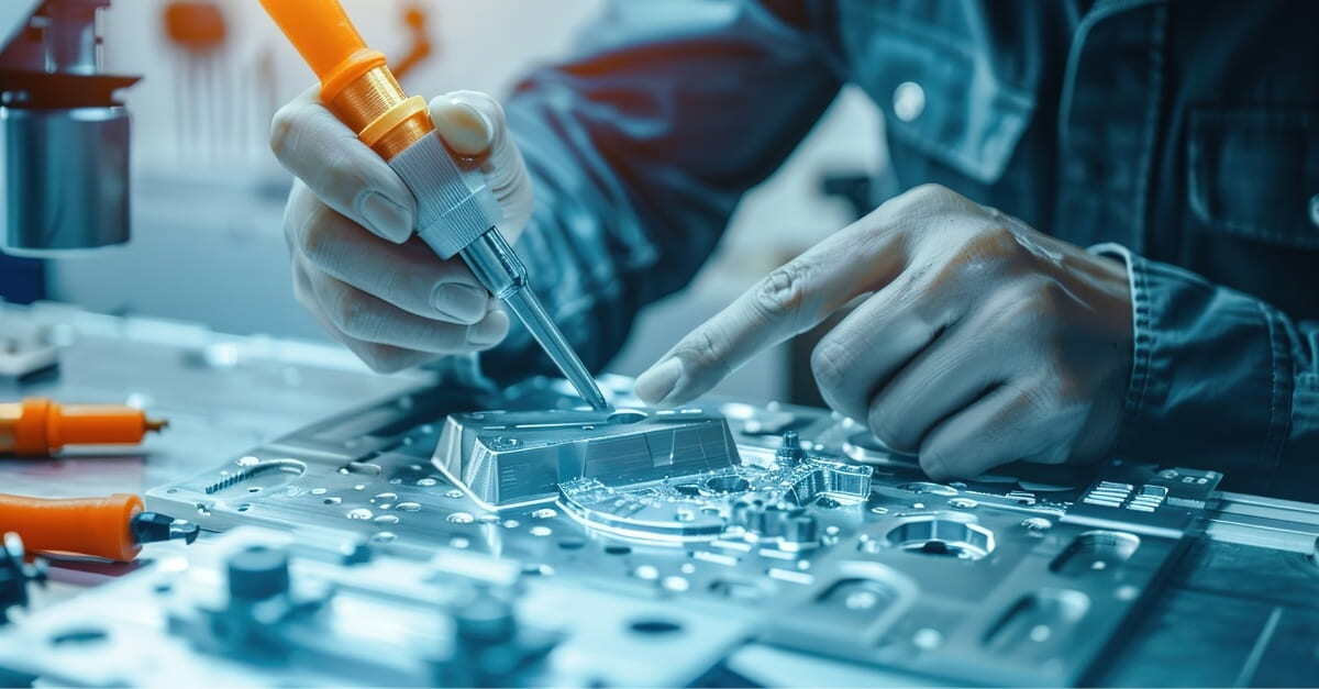 Custom manufactured metal component